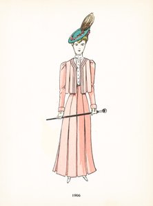 Mode féminine, 1906 - French School