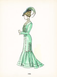 Mode féminine, 1906 - French School