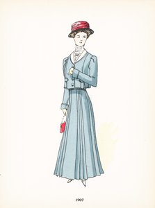 Mode féminine, 1907 - French School