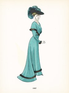 Mode féminine, 1907 - French School