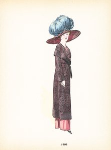 Mode féminine, 1909 - French School