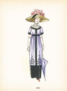 Mode féminine, 1910 - French School