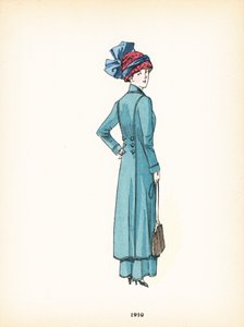 Mode féminine, 1910 - French School