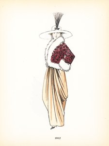 Mode féminine, 1912 - French School