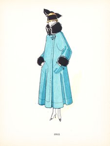Mode féminine, 1915 - French School