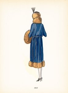 Mode féminine, 1917 - French School