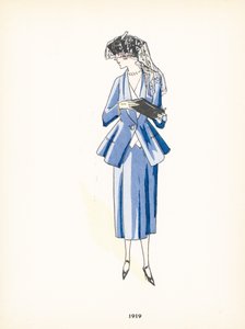 Mode féminine, 1919 - French School