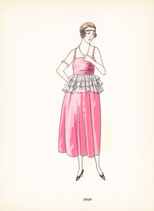 Mode féminine, 1919 - French School