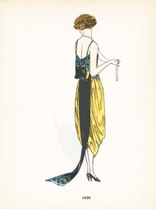 Mode féminine, 1920 - French School