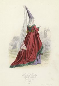 Dame de qualité, règne de Charles VII de France - French School