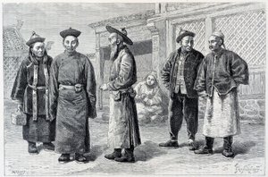 Lamas et Mongols d