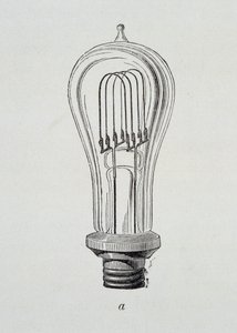 Lampe Edison - dans « Les nouvelles conquêtes de la science » par Figutree - French School