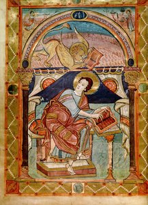 Lat 8850 f.81v Saint Marc, français, de l