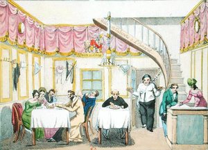Le Boeuf à la Mode, rue Valois, Paris, de Le Goût du Jour, c.1830