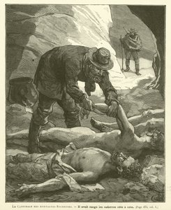 Le Cannibale des Montagnes Rocheuses - French School