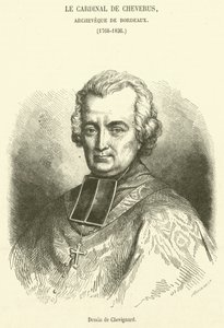 Le Cardinal de Cheverus, Archevêque de Bordeaux - French School