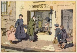 Le Cordonnier - French School
