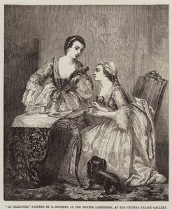 Le Déjeuner (gravure) - French School