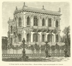 Le Kiosque impérial, aux Eaux douces d