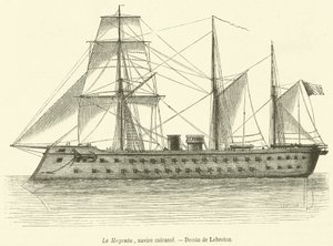 Le Magenta, navire cuirassé - French School