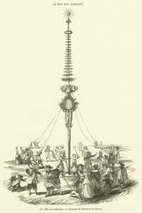 Le Mai des Gobelins, Estampe de Sébastien Le Clerc - French School
