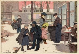 Le Marchand De Marrons - French School