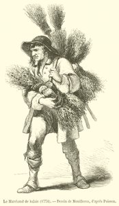 Le Marchand de balais - French School