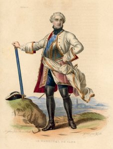 Le Maréchal de Saxe - French School