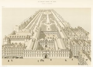 Le Palais Royal en 1679, d