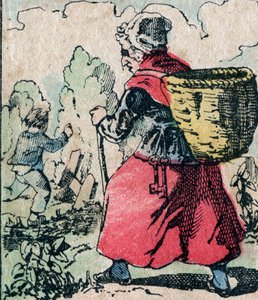 Le Père Fouettard, personnage français du père fouettard, figure légendaire du folklore punissant les enfants méchants : sa femme, La Mère Fouettard, la mère fouettarde qui poursuit les enfants qui sèchent l