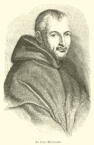Le Pere Mersenne (gravure) - French School