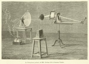 Le Photophone parlant, de MM Graham Bell et Summer Tainter - French School