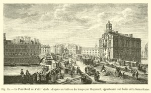 Le Pont-Neuf au XVIIIe siècle, d