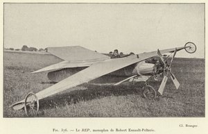 Le REP, monoplan de Robert Esnault-Pelterie - French School