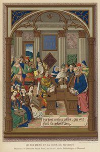 Le Roi René et sa Cour de Musique - French School