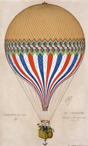 Le Tricolore, publ. 1874 - French School