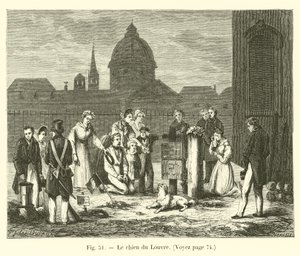 Le chien du Louvre