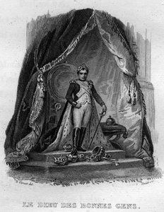 Le dieu des bonnes gens Chanson de Béranger dans « Oeuvres complètes » (1834) par Pierre Jean de Béranger (1780-1857), poète et chansonnier français.