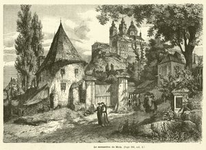 Le monastere de Melk - French School