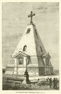 Le monument russe à Sébastopol - French School