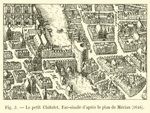 Le petit Châtelet, fac-similé d