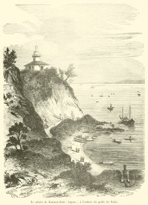 Le phare de Kannon-Saki (Japon), a l