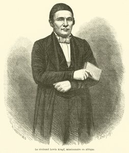 Le révérend Lewis Krapf, missionnaire en Afrique - French School