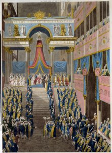 Le sacre de Napoléon, le 2 décembre 1804 - French School