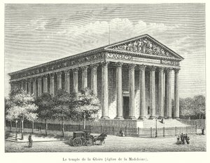Le temple de la Gloire, église de la Madeleine