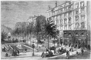 Les Bouillons : le restaurant de la Maison Gailleton sur la place de Lyon. Rhône (69) - French School
