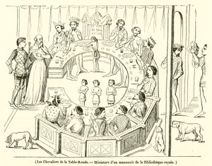Les Chevaliers de la Table Ronde, Miniature d