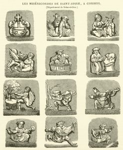 Les Miséricordes de Saint-Spire, à Corbeil - French School