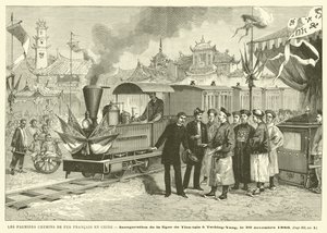 Les Premiers Chemins De Fer Français En Chine