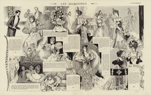 Les diamantees (gravure) - French School